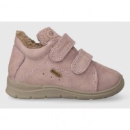 παιδικές χειμερινές μπότες σουέτ primigi χρώμα: ροζ