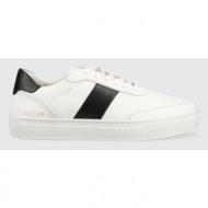  δερμάτινα αθλητικά παπούτσια tommy hilfiger χρώμα: άσπρο