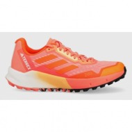  υποδήματα adidas terrex agravic flow χρώμα: πορτοκαλί