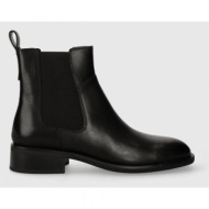  δερμάτινες μπότες τσέλσι vagabond shoemakers sheila γυναικείες, χρώμα: μαύρο, 5635.201.20