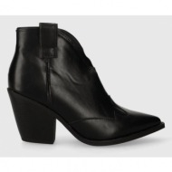  καουμπόικες μπότες answear lab γυναικεία, χρώμα: μαύρο