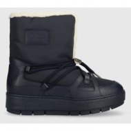  μπότες χιονιού tommy hilfiger tommy essential snowboot χρώμα: ναυτικό μπλε, fw0fw07504