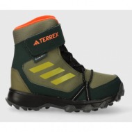  outdoor παπούτσια adidas terrex terrex snow cf r.rd χρώμα: πράσινο