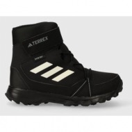 outdoor παπούτσια adidas terrex terrex snow cf r.rd χρώμα: μαύρο