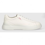  δερμάτινα αθλητικά παπούτσια hugo blake χρώμα: άσπρο, 50499261