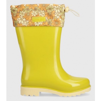 παιδικά ουέλλινγκτον melissa rain boot