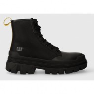  υποδήματα caterpillar hardwear hi χρώμα: μαύρο, p111327