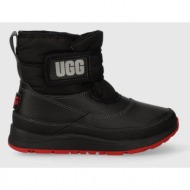  παιδικές μπότες χιονιού ugg k taney weather χρώμα: μαύρο