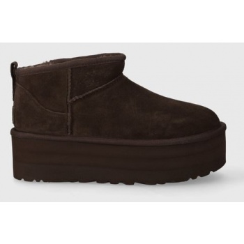 μπότες χιονιού σουέτ ugg classic ultra