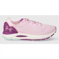  παπούτσια για τρέξιμο under armour hovr sonic 6 χρώμα: ροζ