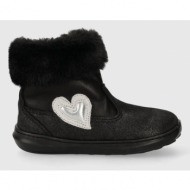 παιδικές χειμερινές μπότες σουέτ primigi χρώμα: μαύρο