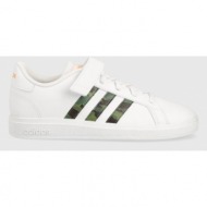  παιδικά αθλητικά παπούτσια adidas grand court 2.0 el χρώμα: άσπρο
