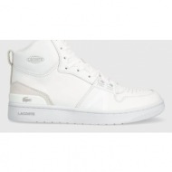  δερμάτινα αθλητικά παπούτσια lacoste l001 mid 223 3 sma χρώμα: άσπρο, 46sma0032