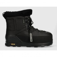  μπότες χιονιού ugg shasta boot mid χρώμα: μαύρο, 1151870