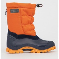  παιδικές μπότες χιονιού cmp kids hanki 2.0 snow boots χρώμα: πορτοκαλί