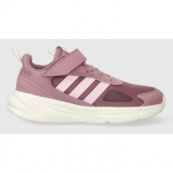  παιδικά αθλητικά παπούτσια adidas ig0427 ozelle el k wonorc/clpink χρώμα: ροζ