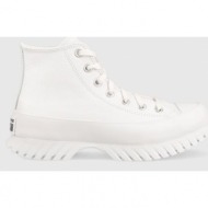  πάνινα παπούτσια converse chuck taylor all star lugged 2.0 χρώμα: άσπρο