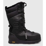  μπότες χιονιού ugg shasta boot tall χρώμα: μαύρο, 1151850