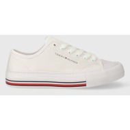  παιδικά πάνινα παπούτσια tommy hilfiger χρώμα: άσπρο