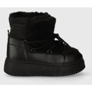  μπότες χιονιού answear lab χρώμα: μαύρο