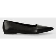  δερμάτινες μπαλαρίνες vagabond shoemakers hermine χρώμα: μαύρο, 5733.001.20