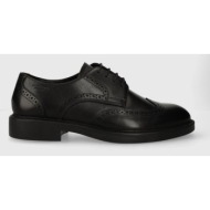  δερμάτινα κλειστά παπούτσια vagabond shoemakers alex m χρώμα: μαύρο, 5766.101.20