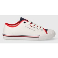  παιδικά πάνινα παπούτσια tommy hilfiger χρώμα: κόκκινο