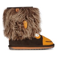  μπότες χιονιού σουέτ για παιδιά emu australia orangutan χρώμα: καφέ