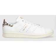  δερμάτινα αθλητικά παπούτσια adidas originals stan smith χρώμα: άσπρο ie4634