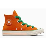  σουέντ αθλητικά παπούτσια converse converse x wonka chuck 70 oompa loompa χρώμα: πορτοκαλί, a08152c