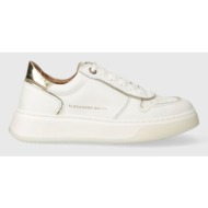  δερμάτινα αθλητικά παπούτσια alexander smith harrow χρώμα: άσπρο, asazhww1651wgd