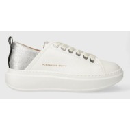  δερμάτινα αθλητικά παπούτσια alexander smith wembley χρώμα: άσπρο, asazwyw0493wsv