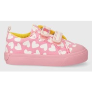  παιδικά πάνινα παπούτσια agatha ruiz de la prada χρώμα: ροζ