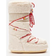  μπότες χιονιού moon boot icon faux fur χρώμα: μπεζ, 14089900.001