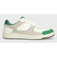  δερμάτινα αθλητικά παπούτσια pepe jeans pms00015 χρώμα: πράσινο, kore evolution m