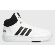  παιδικά αθλητικά παπούτσια adidas originals hoops 3.0 mid k χρώμα: άσπρο