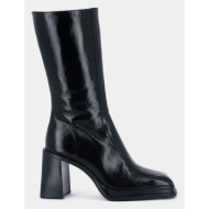  δερμάτινες μπότες jonak bagna cuir brillant γυναικείες, χρώμα: μαύρο, 3100161