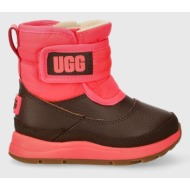  παιδικές μπότες χιονιού ugg t taney weather g χρώμα: μοβ