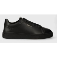 δερμάτινα αθλητικά παπούτσια gant mc julien χρώμα: μαύρο, 27631219.g021 f327631219.g021