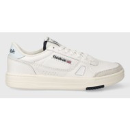  δερμάτινα αθλητικά παπούτσια reebok χρώμα: άσπρο