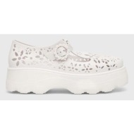  κλειστά παπούτσια melissa melissa kick off lace ad χρώμα: άσπρο, m.33995.aq881