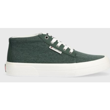 αθλητικά tommy jeans tjm mid cut canvas