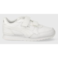  παιδικά αθλητικά παπούτσια puma st runner v3 l v ps χρώμα: άσπρο