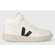  δερμάτινα αθλητικά παπούτσια veja v-15 χρώμα: άσπρο vq0203304