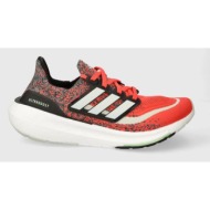  παπούτσια για τρέξιμο adidas performance ultraboost light χρώμα: κόκκινο