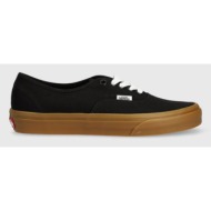  πάνινα παπούτσια vans authentic χρώμα: μαύρο, vn0009pvb9m1