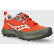  παπούτσια για τρέξιμο saucony χρώμα: πορτοκαλί