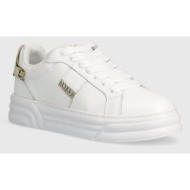  δερμάτινα αθλητικά παπούτσια liu jo cleo 29 χρώμα: άσπρο, ba4017px179s1052