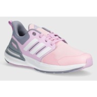  παιδικά αθλητικά παπούτσια adidas rapidasport k χρώμα: ροζ