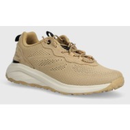  παπούτσια jack wolfskin dromoventure knit low χρώμα: μπεζ